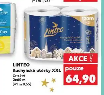 Kaufland Linteo kuchyňské utěrky nabídka