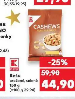 Kaufland Kešu nabídka