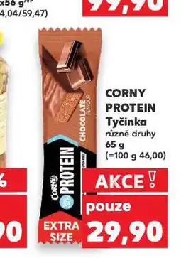 Kaufland Corny protein tyčinka nabídka