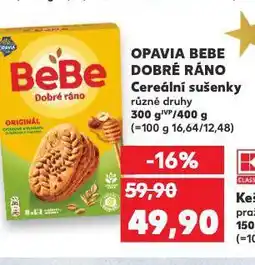 Kaufland Opavia bebe dobré ráno nabídka