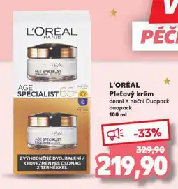 Kaufland L'oréal pleťový krém nabídka
