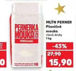 Kaufland Mlýn perner pšeničná mouka nabídka