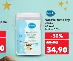 Kaufland Bevola dětské vatové tampony nabídka