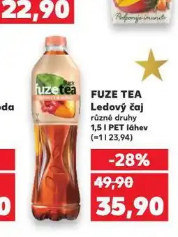 Kaufland Fuzetea ledový čaj nabídka