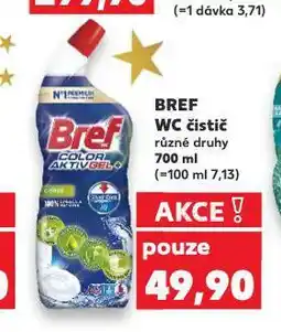 Kaufland Bref wc čistič nabídka