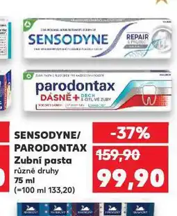 Kaufland Sensodyne zubní pasta nabídka