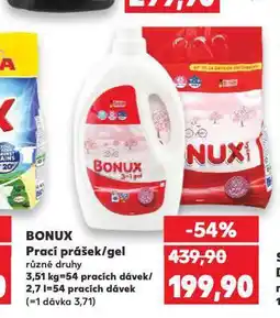 Kaufland Bonux prací prášek nabídka