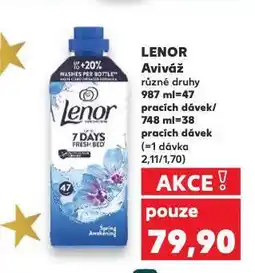 Kaufland Lenor aviváž nabídka