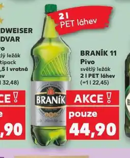 Kaufland Pivo braník nabídka