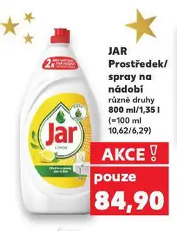 Kaufland Jar prostředek na mytí nádobí nabídka