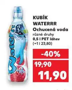 Kaufland Kubík waterrr nabídka