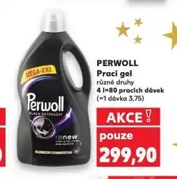 Kaufland Perwoll prací gel nabídka