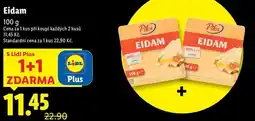 Lidl Eidam, 100 g nabídka