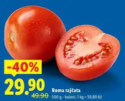 Lidl Roma rajčata, 500 g nabídka