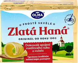 Lidl Olma Zlatá Haná Roztíratelný směsný tuk 250g nabídka