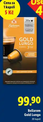 Lidl Bellarom Gold Lungo, 20 kapslí nabídka