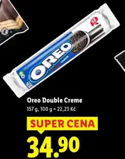 Lidl Oreo Double Creme, 157 g nabídka