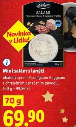 Lidl Mini salám s lanýži, 70 g nabídka