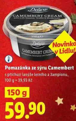 Lidl Pomazánka ze sýru Camembert, 150 g nabídka