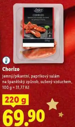 Lidl Chorizo, 220 g nabídka
