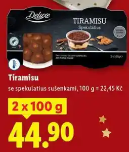 Lidl Tiramisu, 2x 100 g nabídka