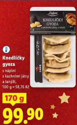 Lidl Knedlíčky gyoza, 170 g nabídka