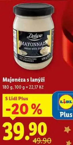 Lidl Majonéza s lanýži, 180 g nabídka