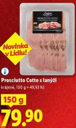 Lidl Prosciutto Cotto s lanýži, 150 g nabídka