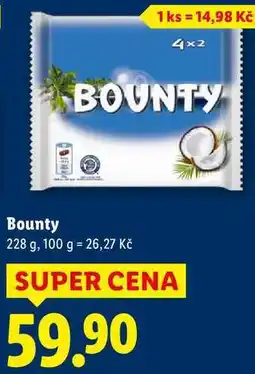 Lidl Bounty, 228 g nabídka