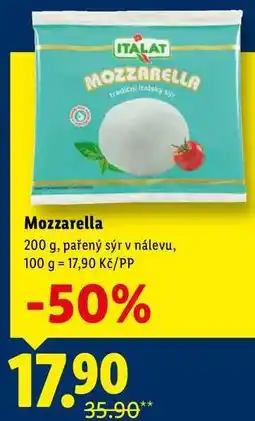 Lidl Mozzarella, 200 g nabídka