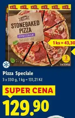 Lidl Pizza Speciale, 3x 330 g nabídka