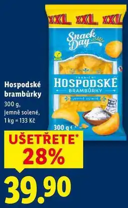 Lidl Hospodské brambůrky, 300 g nabídka