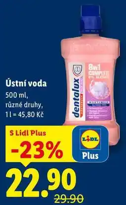 Lidl Ústní voda, 500 ml nabídka
