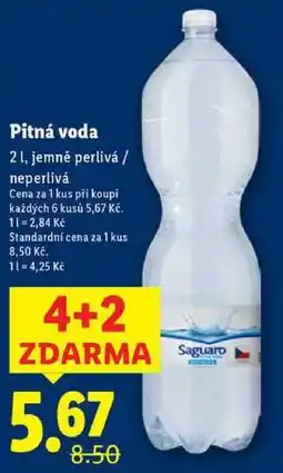 Lidl Pitná voda, 2 l nabídka