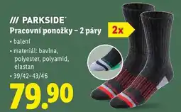 Lidl PARKSIDE Pracovní ponožky - 2 páry nabídka