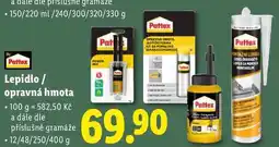 Lidl Pattex Lepidlo/opravná hmota, 12/48/250/400 g nabídka