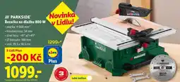 Lidl PARKSIDE Řezačka na dlažbu 800 W nabídka