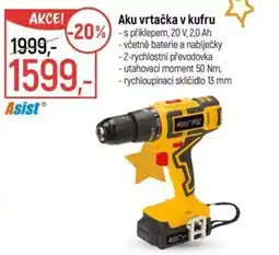 Globus Aku vrtačka v kufru nabídka