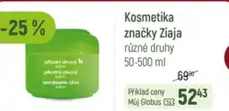 Globus Kosmetika značky Ziaja nabídka