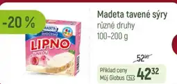 Globus Madeta tavené sýry nabídka