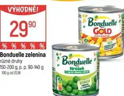 Globus Bonduelle zelenina nabídka