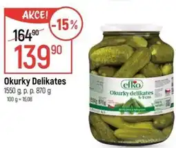 Globus Okurky Delikates nabídka
