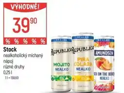 Globus Stock nealkoholický míchaný nápoj nabídka