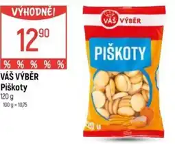Globus VÁŠ VÝBĚR Piškoty nabídka