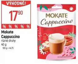 Globus Mokate Cappuccino nabídka