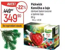 Globus Pickwick Konvička a čaje nabídka