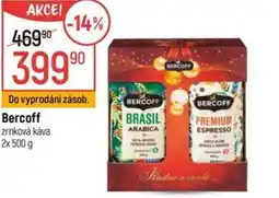 Globus Bercoff zrnková káva nabídka