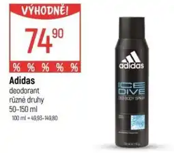 Globus Adidas deodorant nabídka