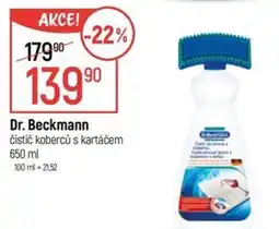 Globus Dr. Beckmann čistič koberců s kartáčem nabídka