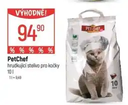 Globus PetChef hrudkující stelivo pro kočky nabídka